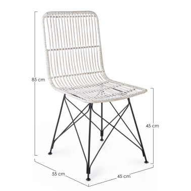 LUCILA KUBU CHAIR WHITE