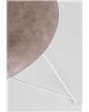 SILLA LOFT PU BEIGE VINT. ESTRUCT. BLANC