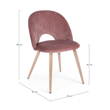 PINK LINZEY CHAIR