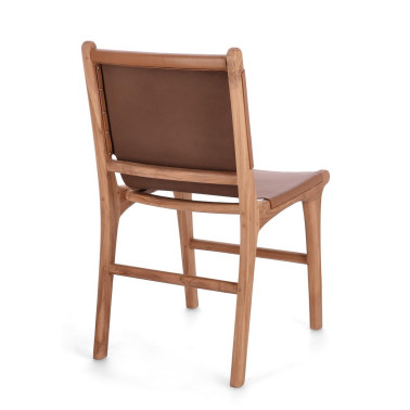 EUGENIE COGNAC CHAIR