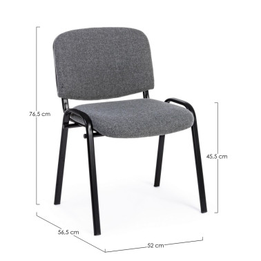 GRAY CONFERENCE CHAIR