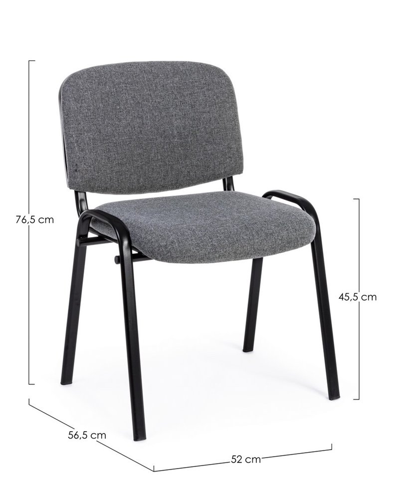 GRAY CONFERENCE CHAIR