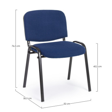 CONFERENCE CHAIR DARK BLUE