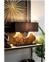 LAMPE DE TABLE NAGA NOIR H55