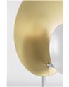 TABLE LAMP DESIGN WHITE-GOLD H