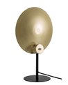 LAMPADA DA TAVOLO DESIGN NERO-ORO H4