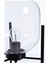 TISCHLAMPE QUEER SCHWARZ H38