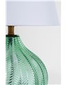 LAMPE À POSER BRILLANTE VERTE H62