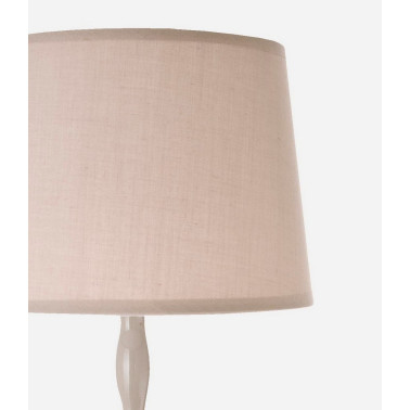 LAMPE À POSER BEIGE ÉLANCÉE...