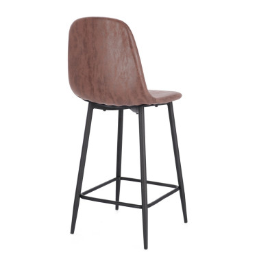 KITCHEN STOOL IRELIA COGNAC