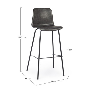 BAR STOOL KYRA PU...