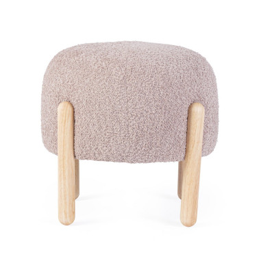 DAYLA STOOL ANTIQUE PINK