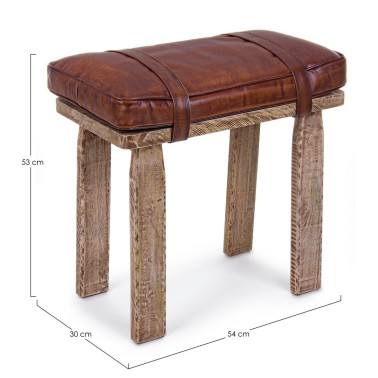 CHARLESTON RECT STOOL