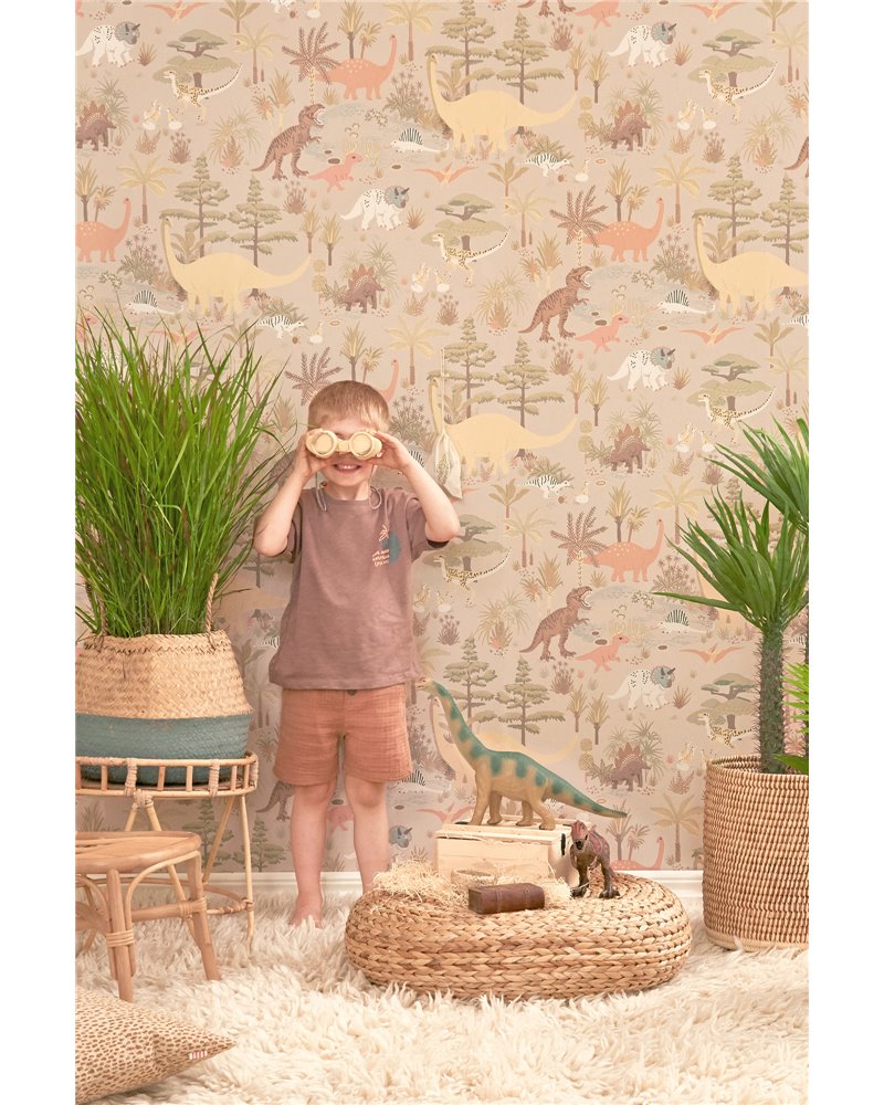 Dinosaur Vibes Sandy Beige 154-01