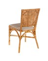 SILLA NATURAL RATTAN SALÓN 45 X 57 X 85 CM REF.105480