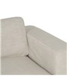 SOFÁ CHAISE LONGUE BEIGE TEJIDO SALÓN 253 X 160 X 93 CM REF.611006