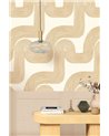 Curving Lines Beige S 104771005