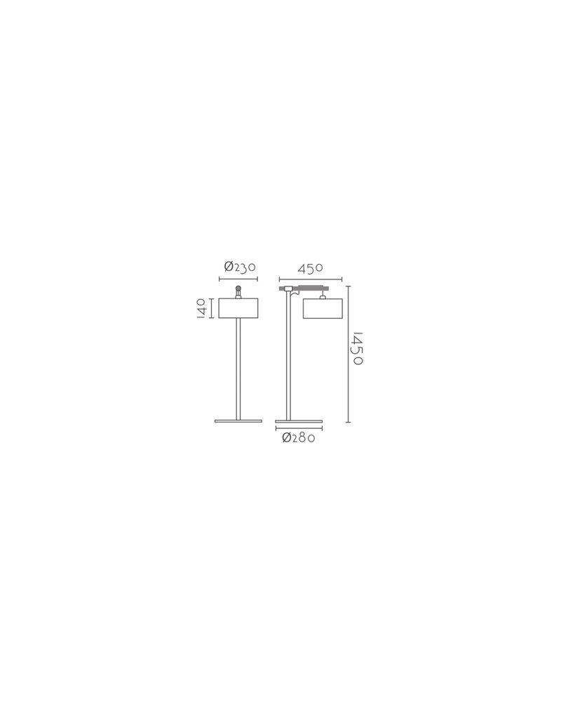 LAMPARA DE PIE REF.-ML2117-WH