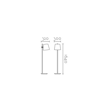 LAMPADAIRE REF.-MT2241-WH