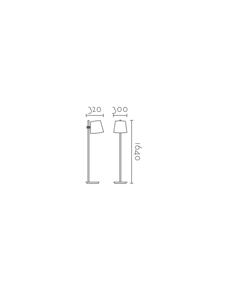 LAMPARA DE PIE REF.-MT2241-WH