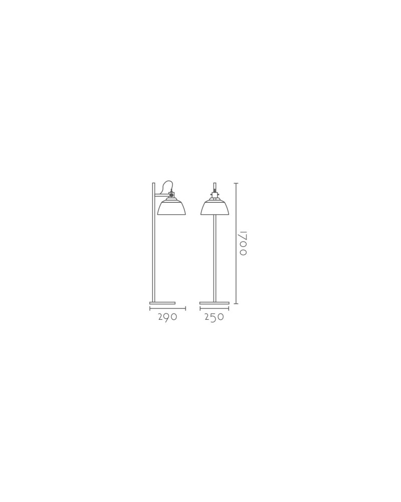 LAMPARA DE PIE REF.-ML8021A-1TGD