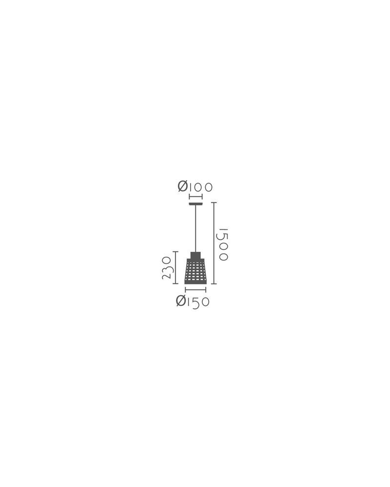 LAMPARA DE TECHO REF.-MD2450-NAT