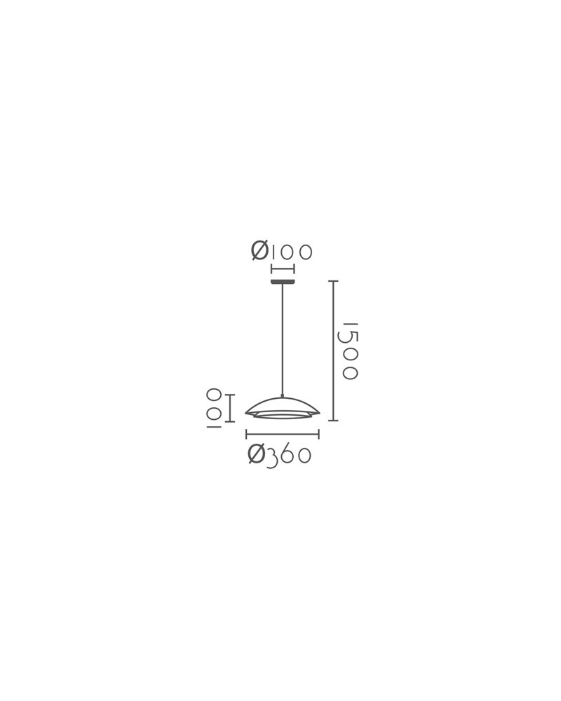 LAMPARA DE TECHO REF.-MD2182-BK