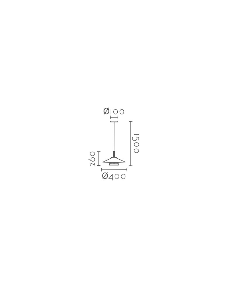 LAMPARA DE TECHO REF.-MD6122-WH