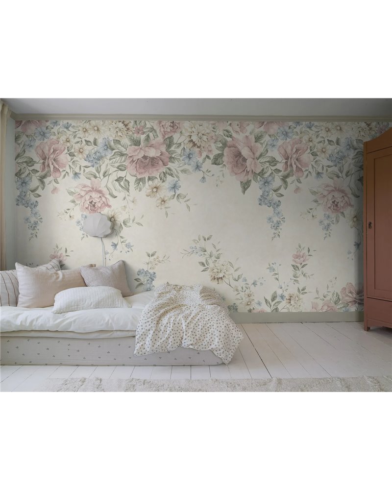 Flower Garden Mural 6944