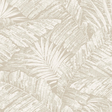 Palm Cove Toile White Taupe RT7926