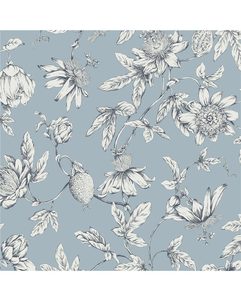 Passion Flower Toile Sky RT7853