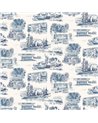 Modern Vista Toile Marineblau RT7862