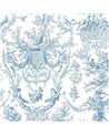 Old World Toile Blue White AT4241