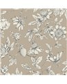 Passion Flower Toile Linen RT7852