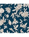 Passion Flower Toile Navy RT7856