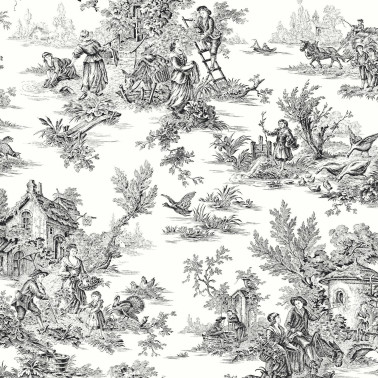 Campagne Toile Black White AT4228