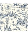 Seasons Toile Marineblau AF2000