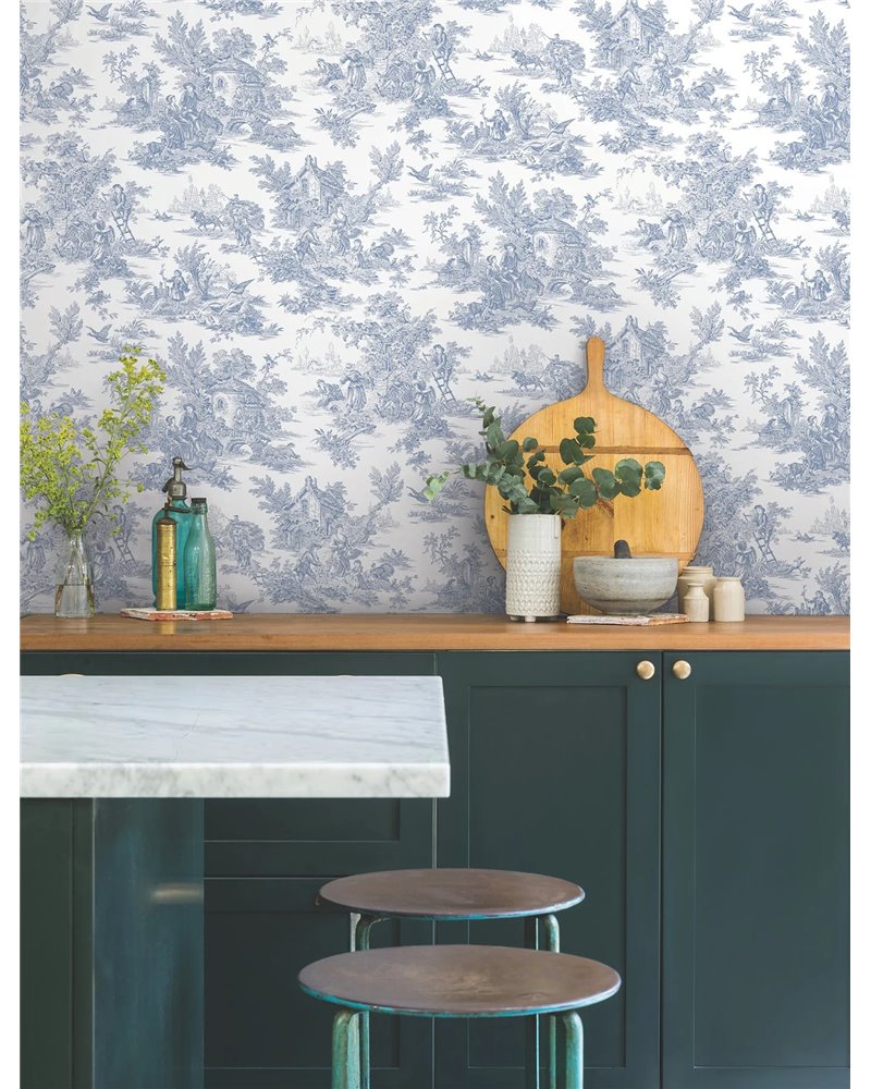 Campagne Toile Blue White AT4229