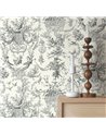 Old World Toile Black White AT4237