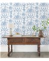 Old World Toile Blue White AT4241