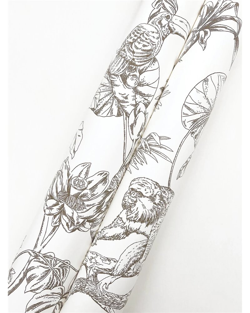 Tropical Sketch Toile Brown RT7843