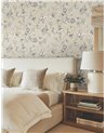 Passion Flower Toile Beige RT7854