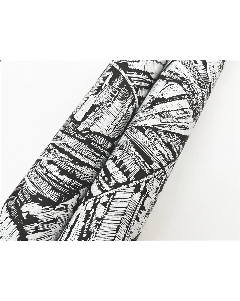 Palm Cove Toile White Black RT7921