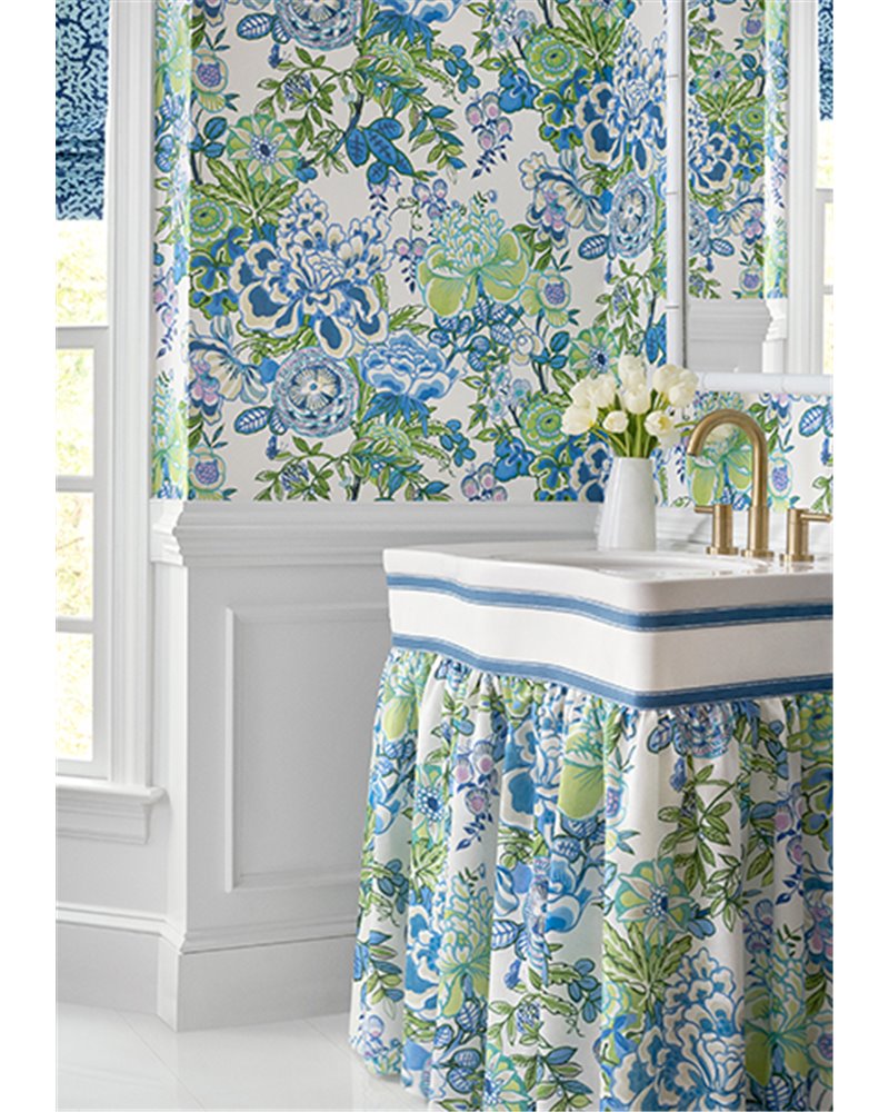 Peony Garden Spa Blue T42020