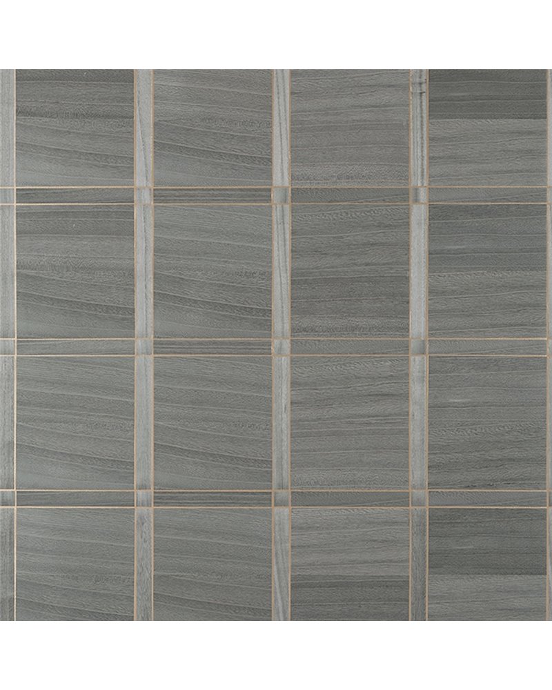 Wood Panel Charcoal and Metallic Gold T41001