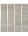 Wood Panel Taupe and Metallic Silver T41003