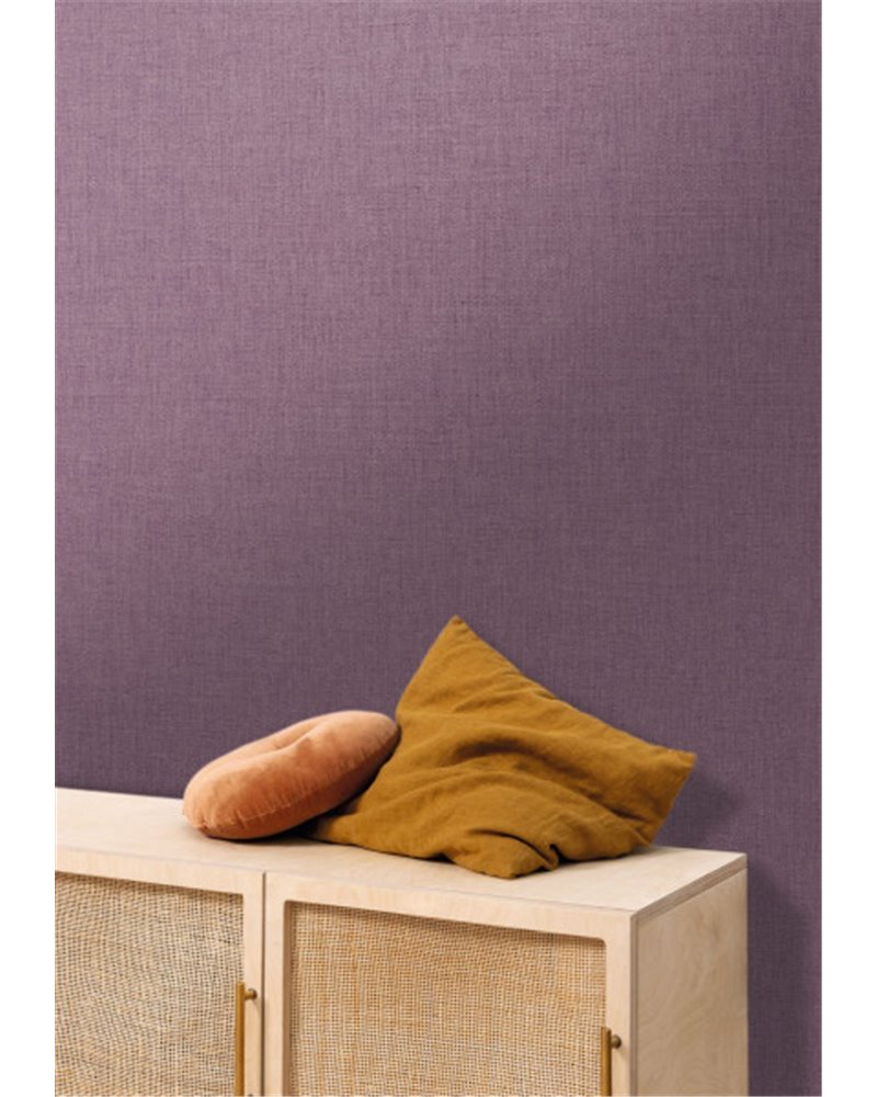 Linen Uni Aubergine 68525642