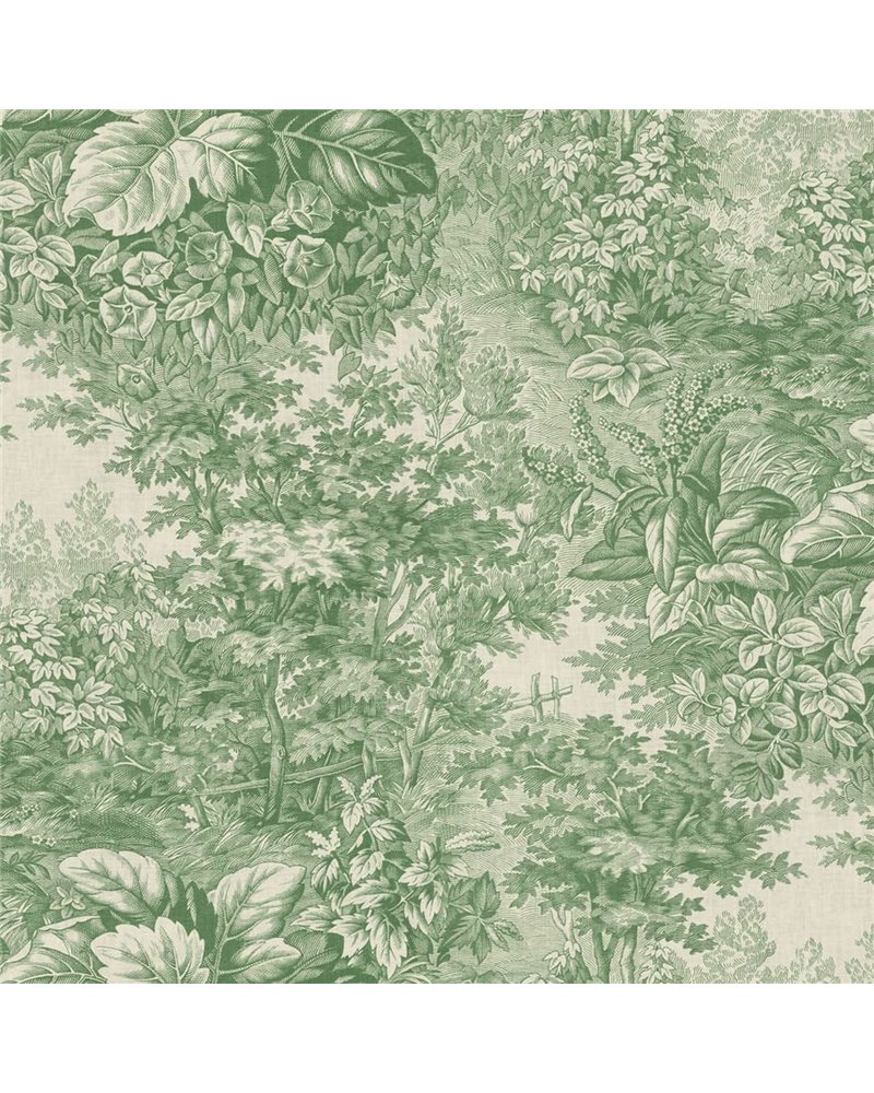 Forest Toile Green S10403