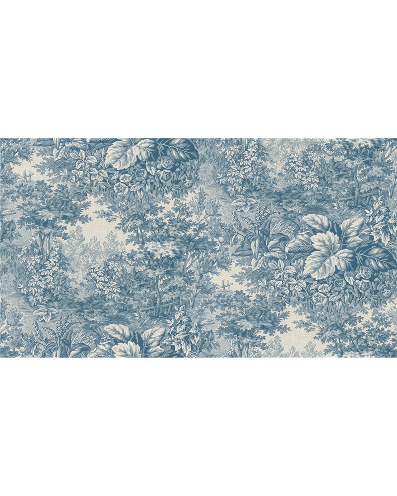 Forest Toile Blue S10402