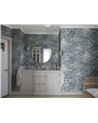 Forest Toile Blue S10402